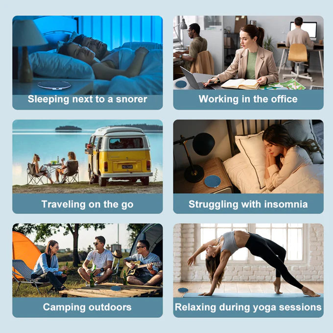 🛒💨Ultra-Thin 11mm Bone Conduction Sleep Speaker 🎁💣