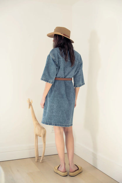 DENIM DRESS