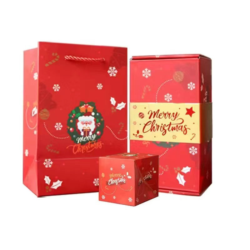 🎄🎁Christmas Pop-up Surprise Gift BoxUnique Folding Bouncing Red Envelope Gift Box🎁