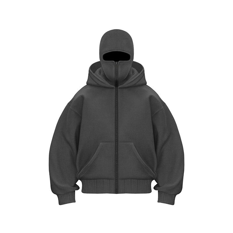 💥 LAST DAY SALE 49% OFF： Original Balaclava Zip Hoodie | Unisex