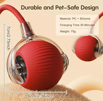 ✨HOT SALE 49% OFF✨🎄50K+；Cat&Dog toy ball cat&dog toy electric moving ball toy